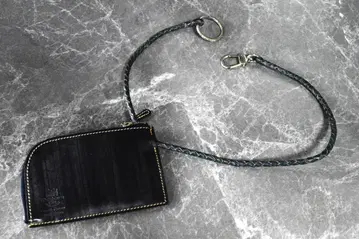 화이트하우스콕스 브라이들 레더 코인 케이스 월렛 체인 포함