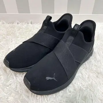 푸마 프라울 3 핸즈프리 스니커즈 블랙 24cm 여성용