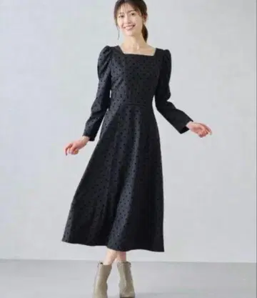 매쉬매쉬 플로키 도트 원피스