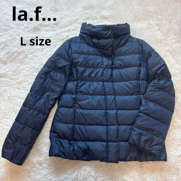 라에프 la.f - 다운 자켓 네이비 경량 다운 90%
