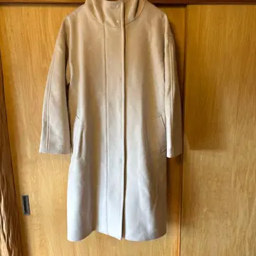 FRAMeWORK 화이트 롱 코트