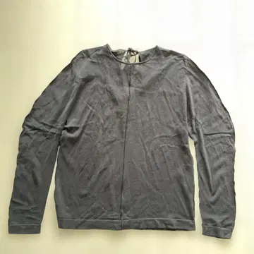 ADORE 블랙 긴팔 상의 리본 포함