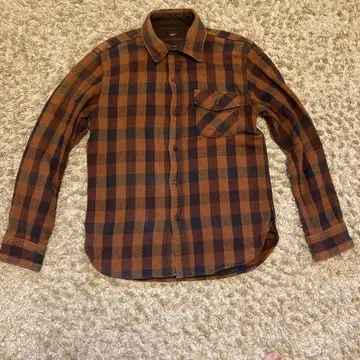 DeluxeWare 체크 무늬 플란넬 셔츠 M 사이즈