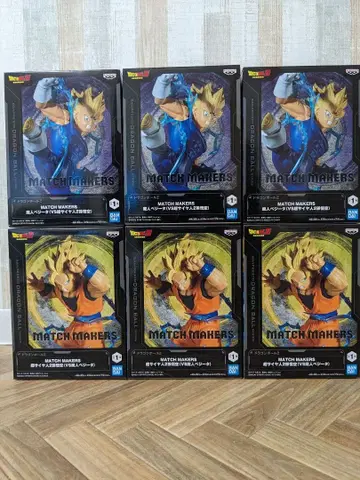 드래곤볼 MATCH MAKERS 피규어 6체 세트