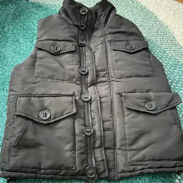 CLASS9 FACTORY BALLOW 블랙 다운 베스트 M 새상품급