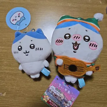 치이카와 (먼작귀) 하치와레 마스코트 키링 2점 묶음 판매