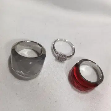 ABISTE 반지 3개 엘레강트