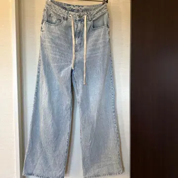 [ indigo ] 라이트 블루 스트레이트 데님