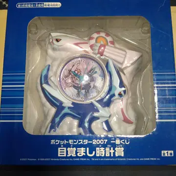제일복권 포켓몬스터 포켓몬 2007 알람 시계상 미개봉 새상품