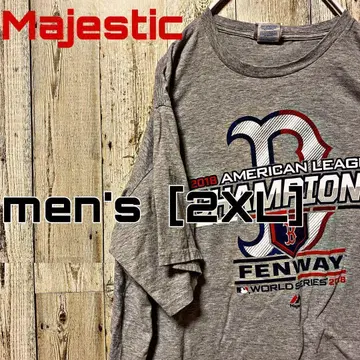 BO-9 [Majestic] MLB 챔피온T셔츠 men's [2XL]