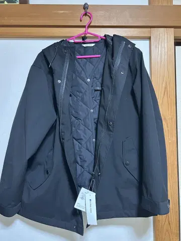 [미사용 새상품] GLOBAL WORK 2세트 blouson M 블랙