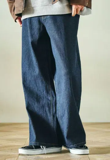 [ 새상품 ] 라코스테 D링 데님 팬츠 M