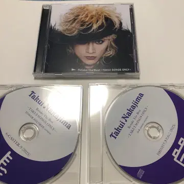 나카지마 타쿠이 Retake The Best CD 3장 세트