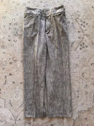 roku 6 린넨 혼방 그레이 슬랙스 9