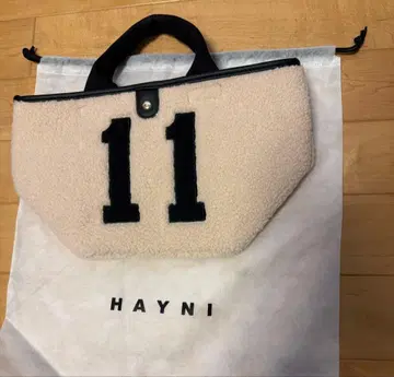 컨디션 최상 HAYNI 토트백 보아 S 사이즈
