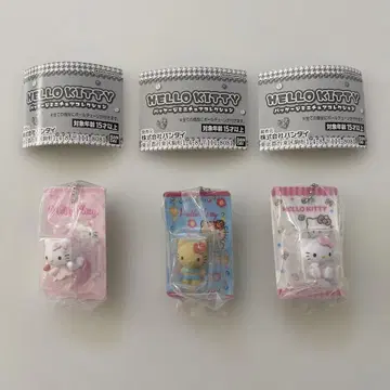 HELLO KITTY 패키지 미니어처 컬렉션 세트