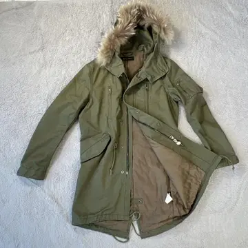 Lounge Lizard 후드 부착 모즈 코트 M SIZE