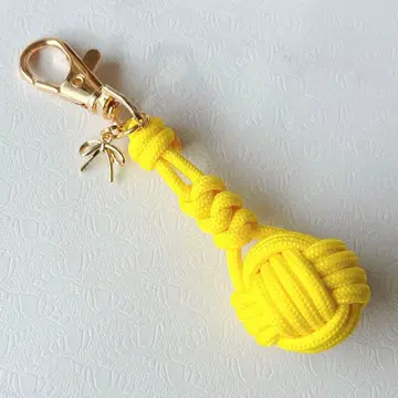 [126] 파라코드 옐로우 컬러 최애 컬러 키링