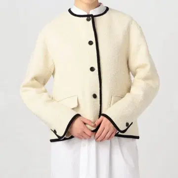 투모로우랜드 데프레 루프얀 도비 노카라 자켓 미사용 새상품