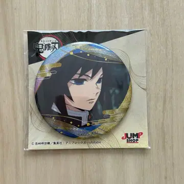 귀멸의 칼날 글리터 캔뱃지 점프샵 토미오카 기유