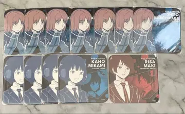 키쿠치하라 미카미 마키 아트 코스터