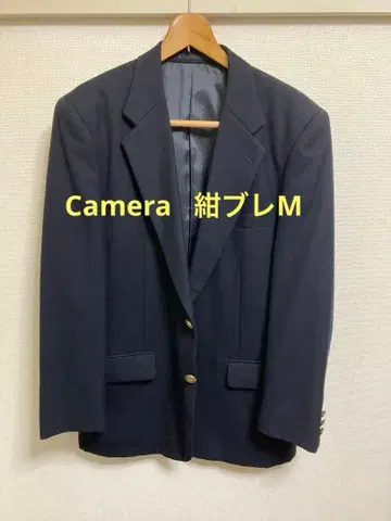 [Camera] 골드 버튼 테일러드 자켓 네이비 재킷 다크 네이비 M