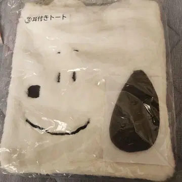 스누피 1번 복권 귀 달린 토트 토트백
