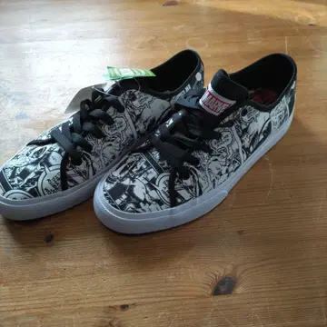 DC SHOE Marvel 코믹 프린트 스니커즈