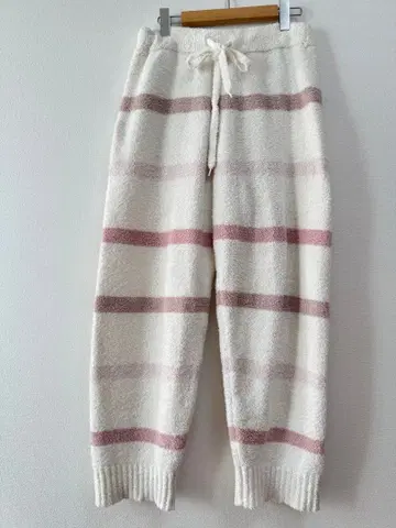 젤라토피케 룸웨어 롱 팬츠 퍼지 핑크 보더