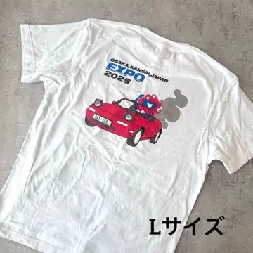 오사카 간사이 엑스포 2025 티셔츠 미야쿠미야쿠 로드스타 L