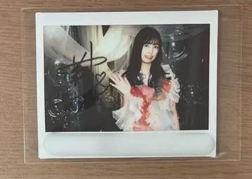 노기페스 노기자카46 이오키 마오 치트 데이 친필 사인 폴라로이드