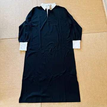 블랙 긴팔 티셔츠 원피스