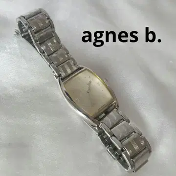 인기 agnes b. 에네스베 여성용 손목시계 새상품 배터리 교환