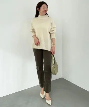 앙피로 [스트레치/세탁 가능] 스트레치 코듀로이 슬림 팬츠