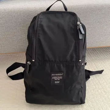 마리메꼬 메트로 metro 블랙 백팩