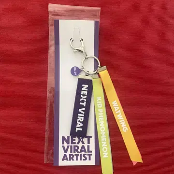 NEXT VIRAL ARTIST 키링