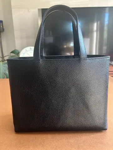 HushTug 해시태그 지퍼 미니 토트 블랙