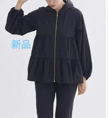 새상품 미사용 yori 발수 스트레치 후드티