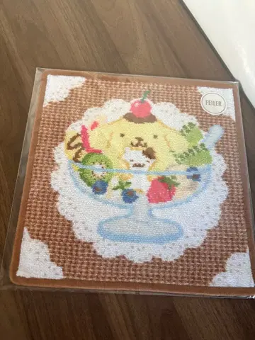 FEILER 페이러 폼폼푸딩 손수건