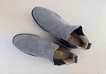 그레이 스웨이드 부츠 26cm