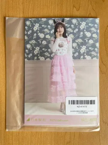 노기자카46 브로마이드 할로윈 2025년 5매 세트 시바타 유나 미개봉품