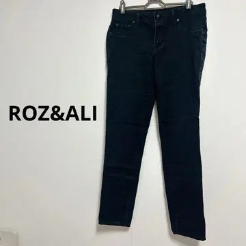 ROZ&ALI 다크 그레이 스키니 데님 6 여성용