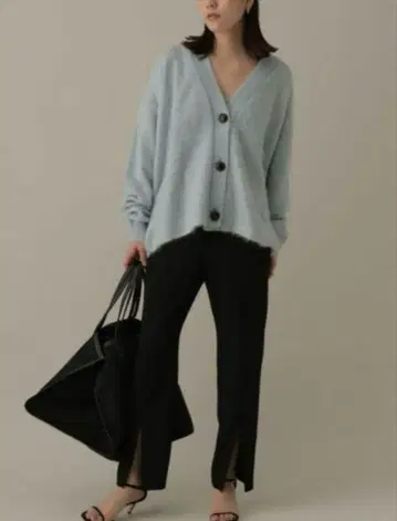 Chaos 노르망디 캐시미어 가디건