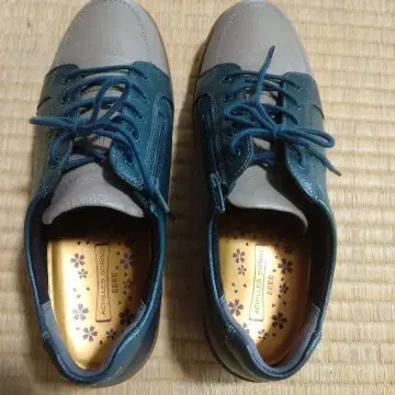 ACHILLES SORBO 파랑 그레이 레이스업 슈즈 EEEE