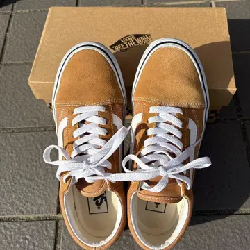 VANS 스웨이드 브라운 로우컷 스니커즈