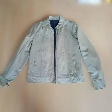 UNITED ARROWS green label 그린 가죽 자켓