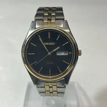 [ SEIKO/세이코 ] 남성용 손목시계 V158-0AA0 작동품 솔라
