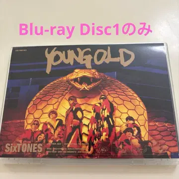SixTONES YOUNG GOLD Blu-ray Disc 1만