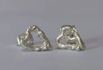 seek a seed 실버 귀걸이