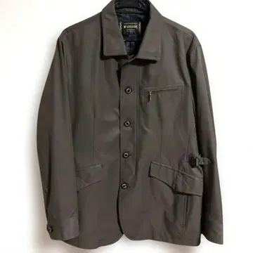 M GREGOR 카키 테일러드 자켓